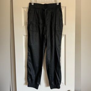 Black jogger pants
